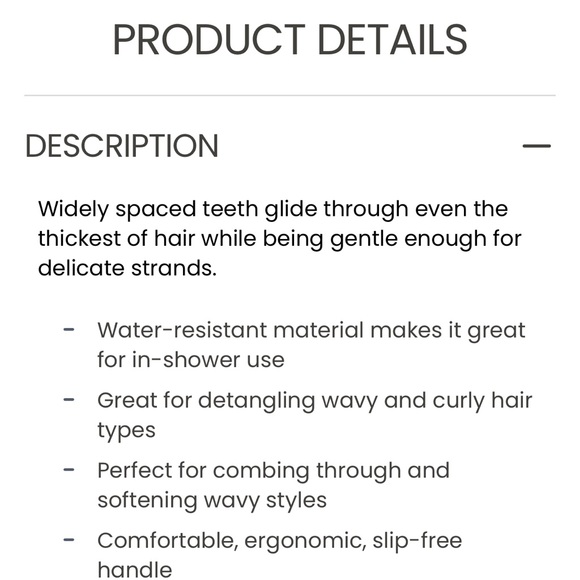 Drybar | The Slider Wide Tooth Comb - Picture 3 of 3
